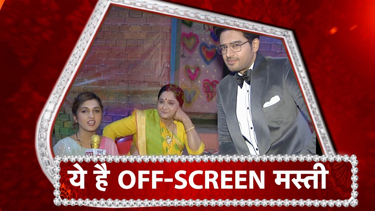 A Fun & Masti Interview With Anuj- Baa & Kinjal Set of Anupama.