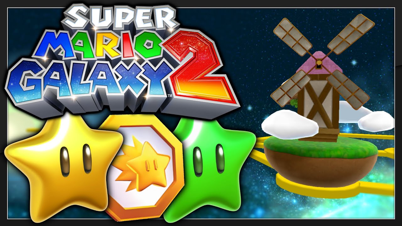 Super Mario Galaxy 2 - Flaumwandler-Galaxie ALLE STERNE / KOMETENMÜNZE