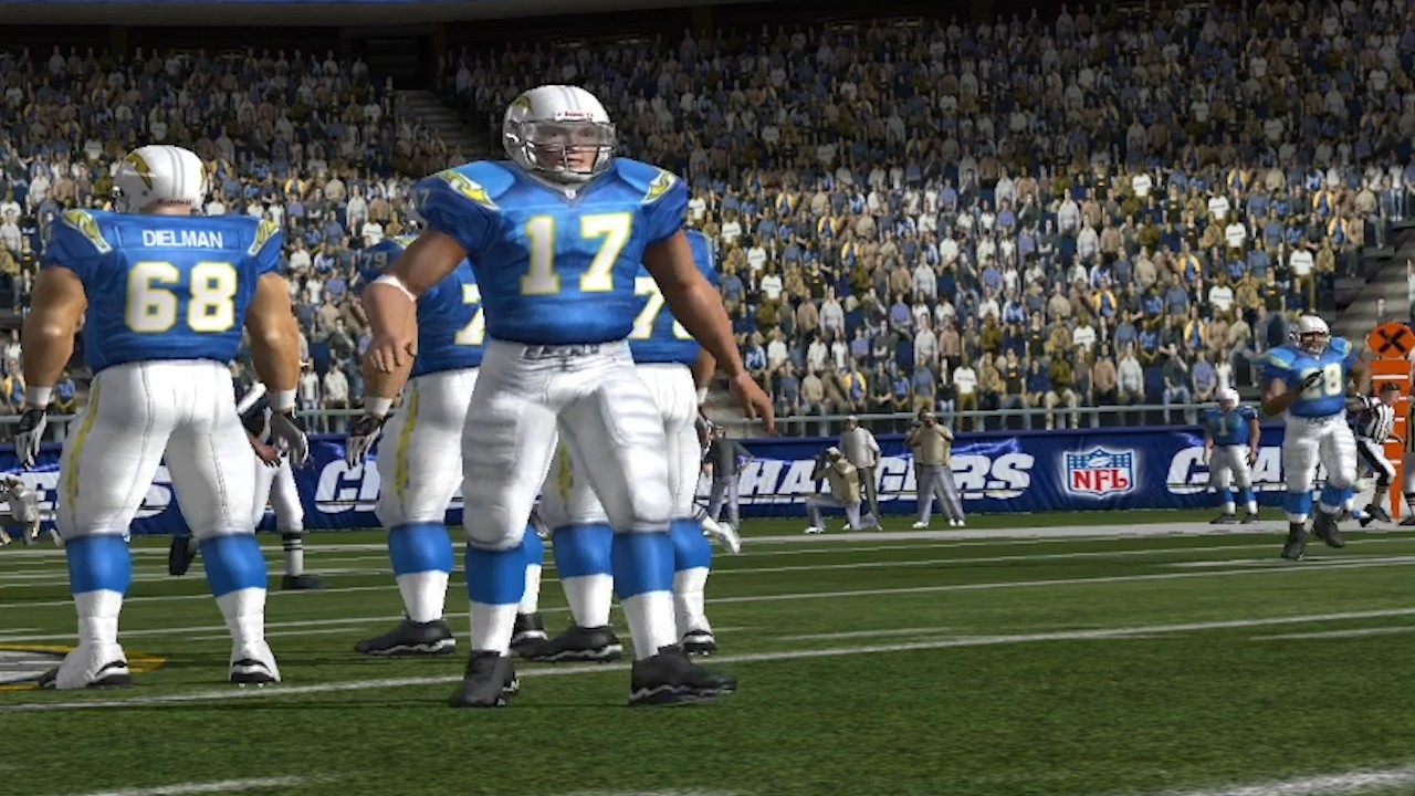 Madden NFL 07 on PC - San Diego Chargers vs New England Patriots (AFC Divisional Game) PART ONE