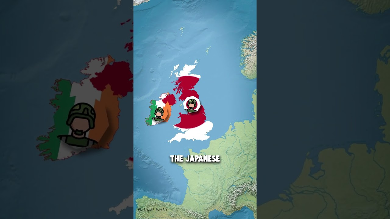 What If Japan And UK Swapped Places?