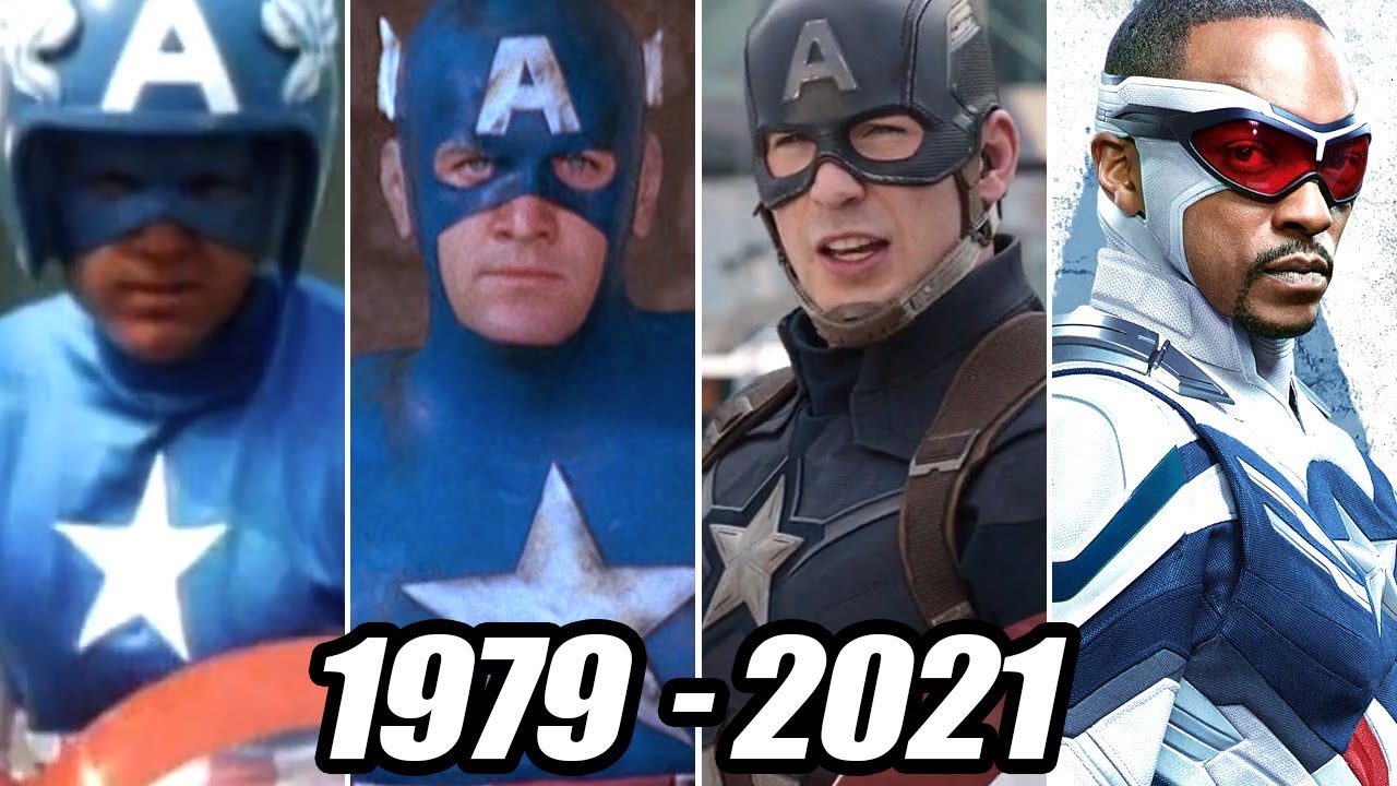 Evolution of CAPTAIN AMERICA Fighting 1944-2021