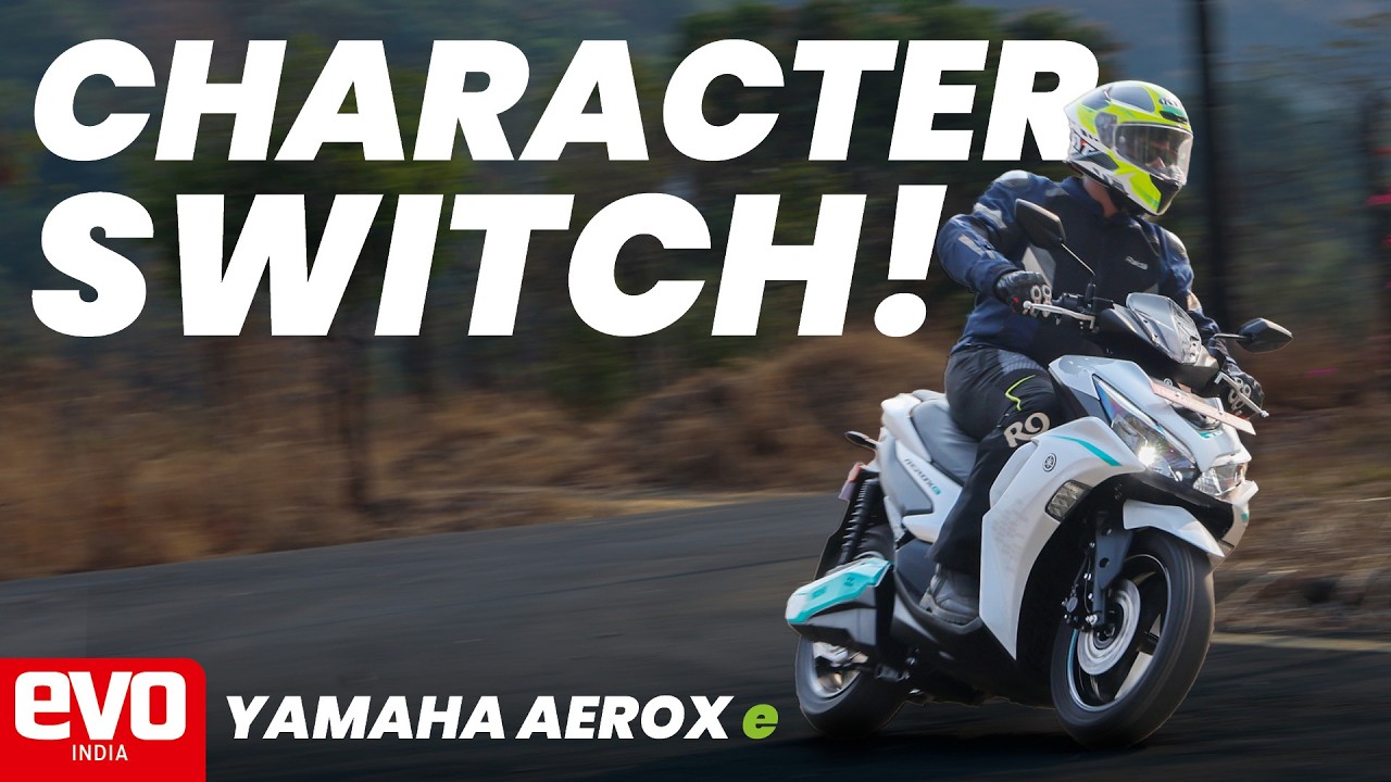 Yamaha Aerox e | Оказывает ли он такое же захватывающее ощущение, как электроскутер? | Обзор поез...