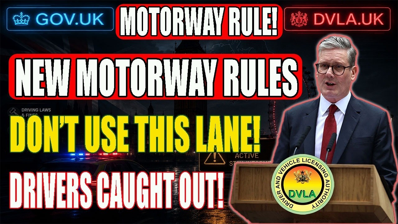 UK Drivers WARNING 5 Smart Motorway Rules Changing TOMORROW!