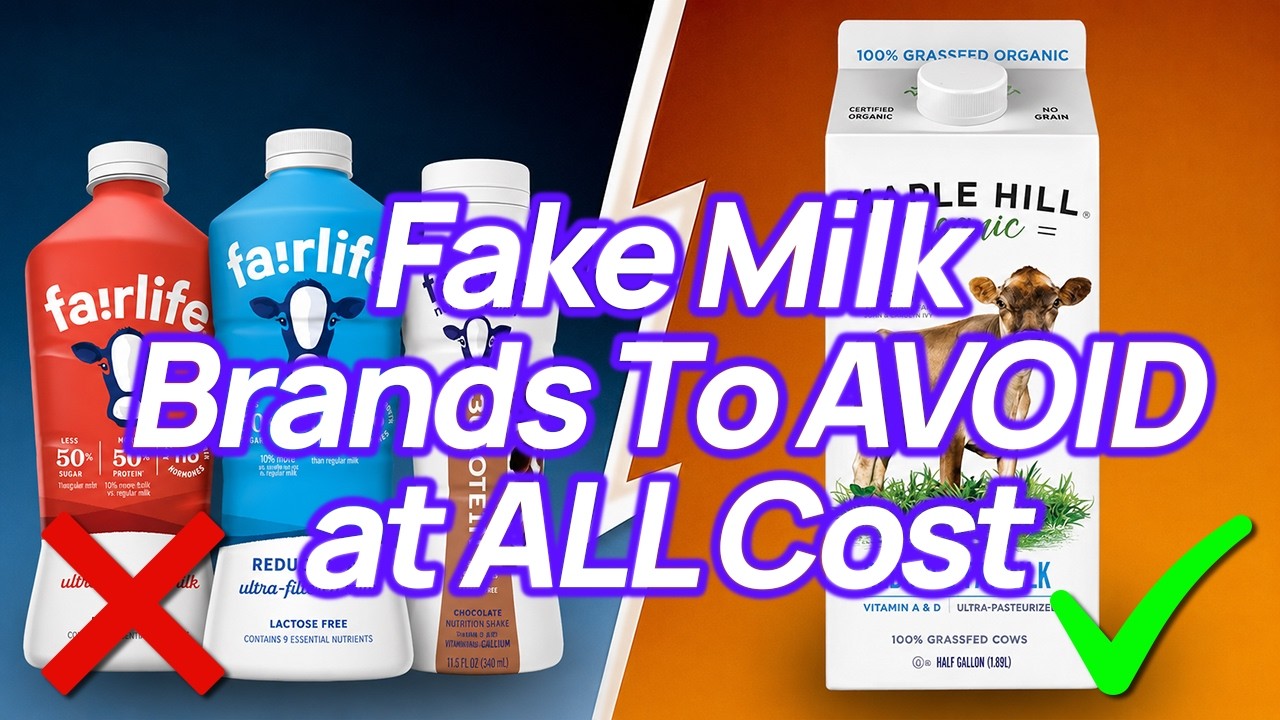 I Investigated 10 US Milk Brands (Only 3 Are Actually Safe)