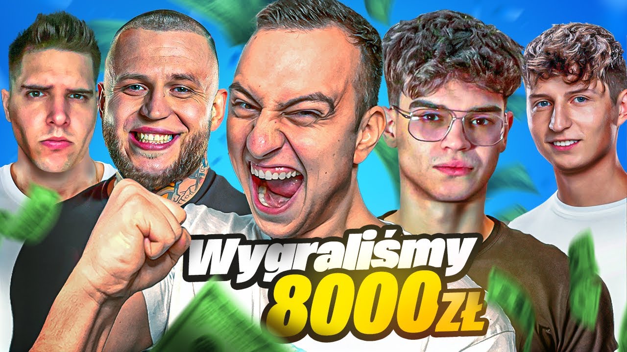 WYGRALIŚMY 8.000 ZŁ na TURNIEJU STREAMERÓW!!!