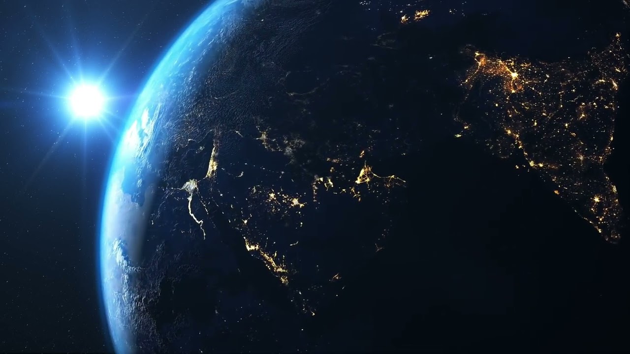 Earth from Space in 4K 🌍 | Stunning Cinematic View | Relaxing Space Video | #QuantumClips #ca2 