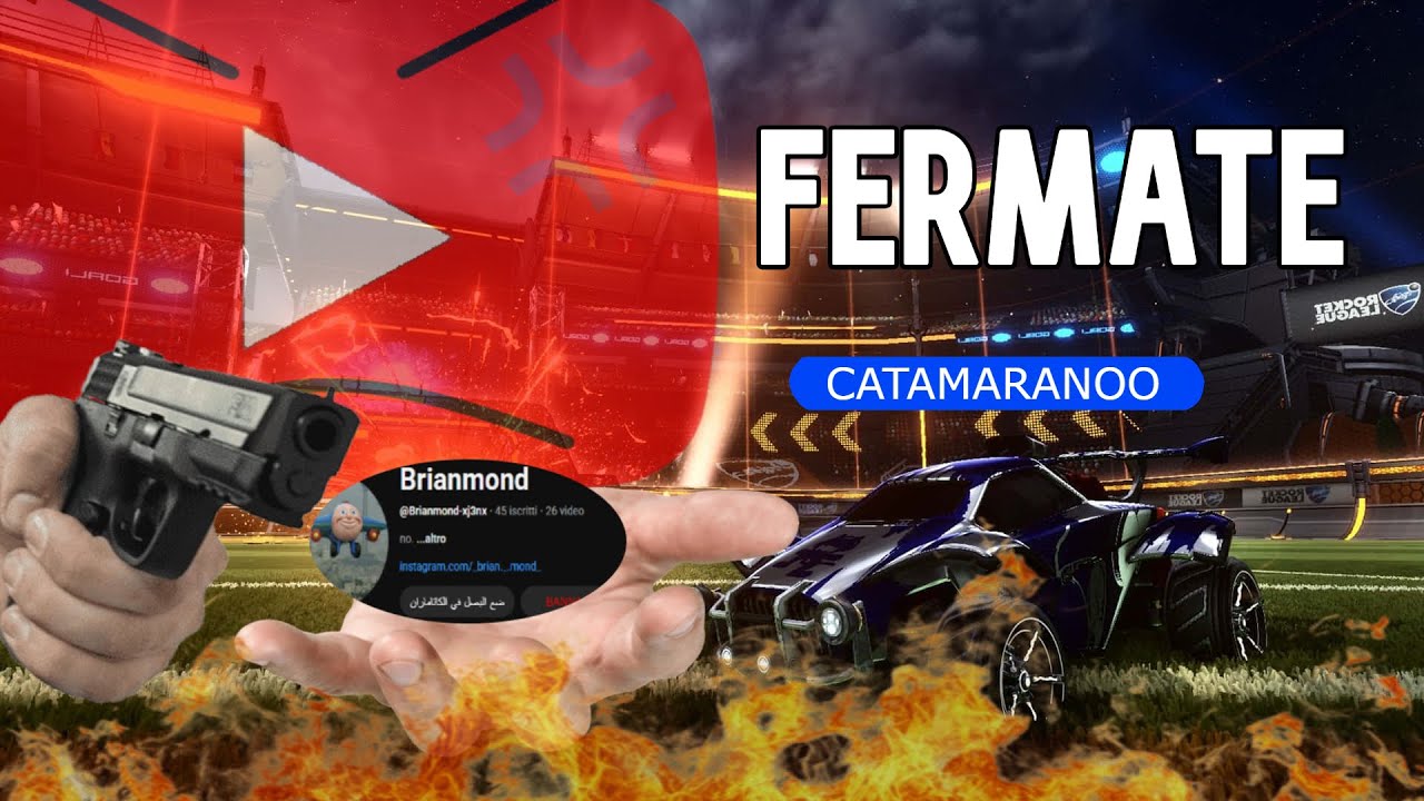 FERMATE CATAMARANOO (o Youtube mi bannerà) | Rocket League ? |