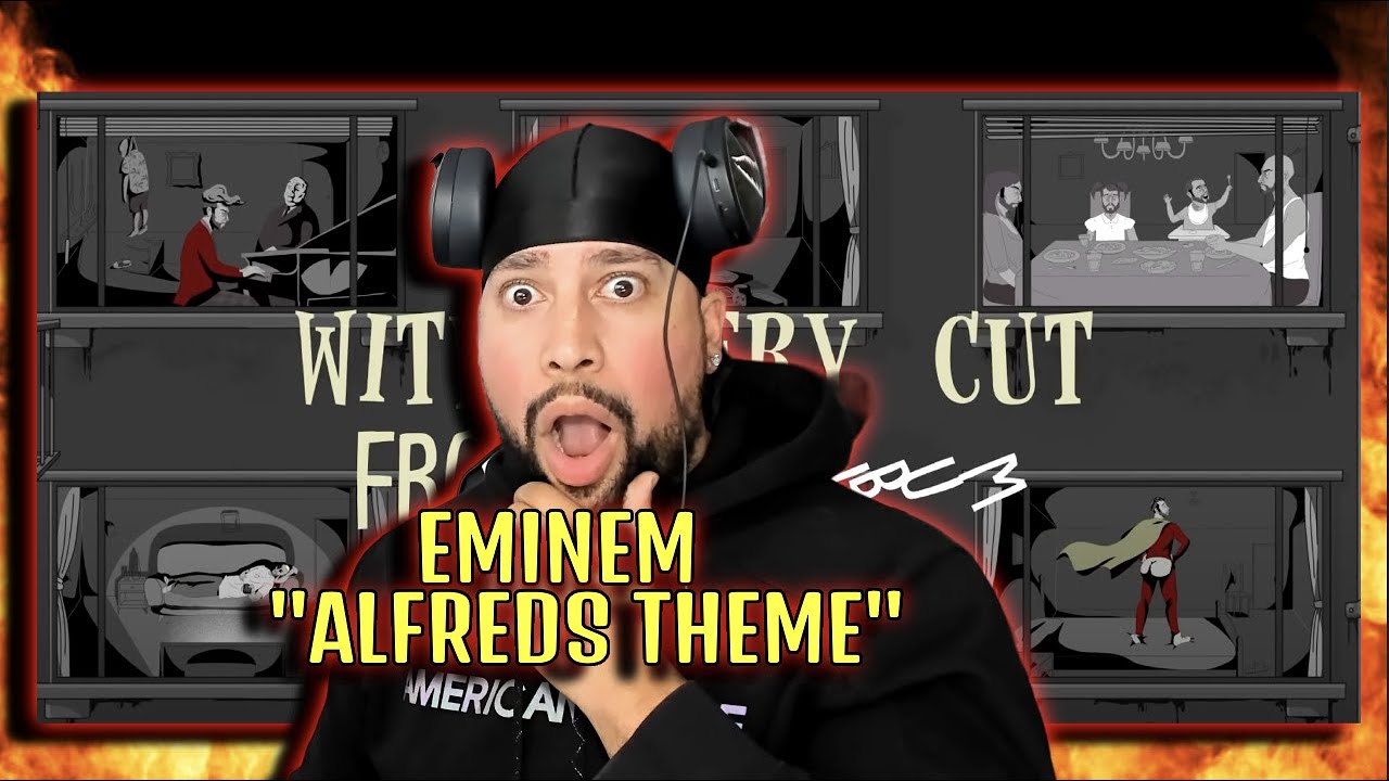 FIRST TIME LISTENING | Eminem - Alfred's Theme | ALFRED WOULD BE PROUD OF THIS