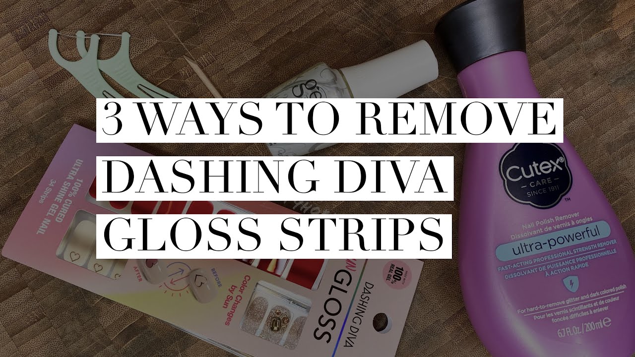 Как снять полоски с ногтей Dashing Diva Gloss | KBEAUTYHOBBIT