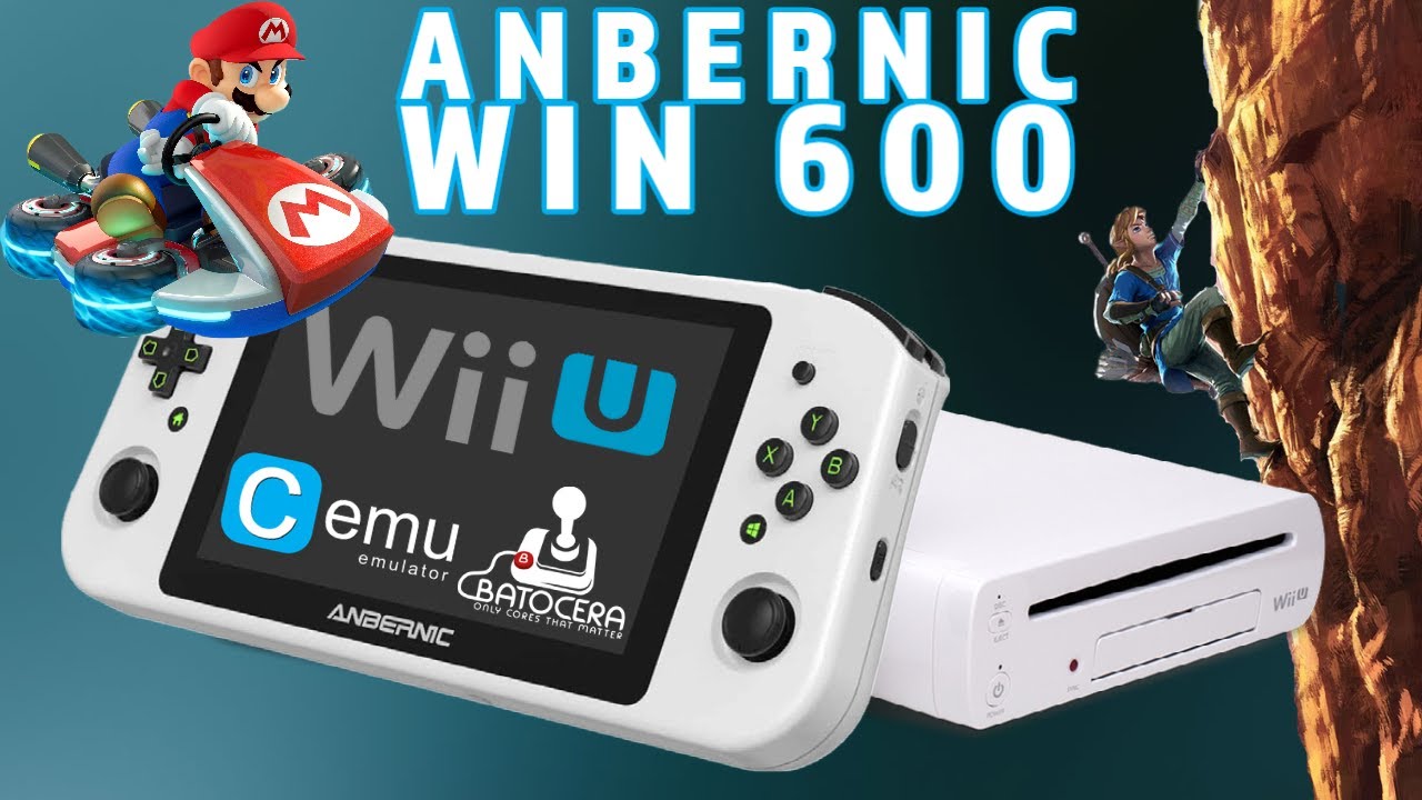 Looking at Wii U Emulation in Batocera | CEMU | Surprising Results? - Anbernic Win600 - Athlon 3050e