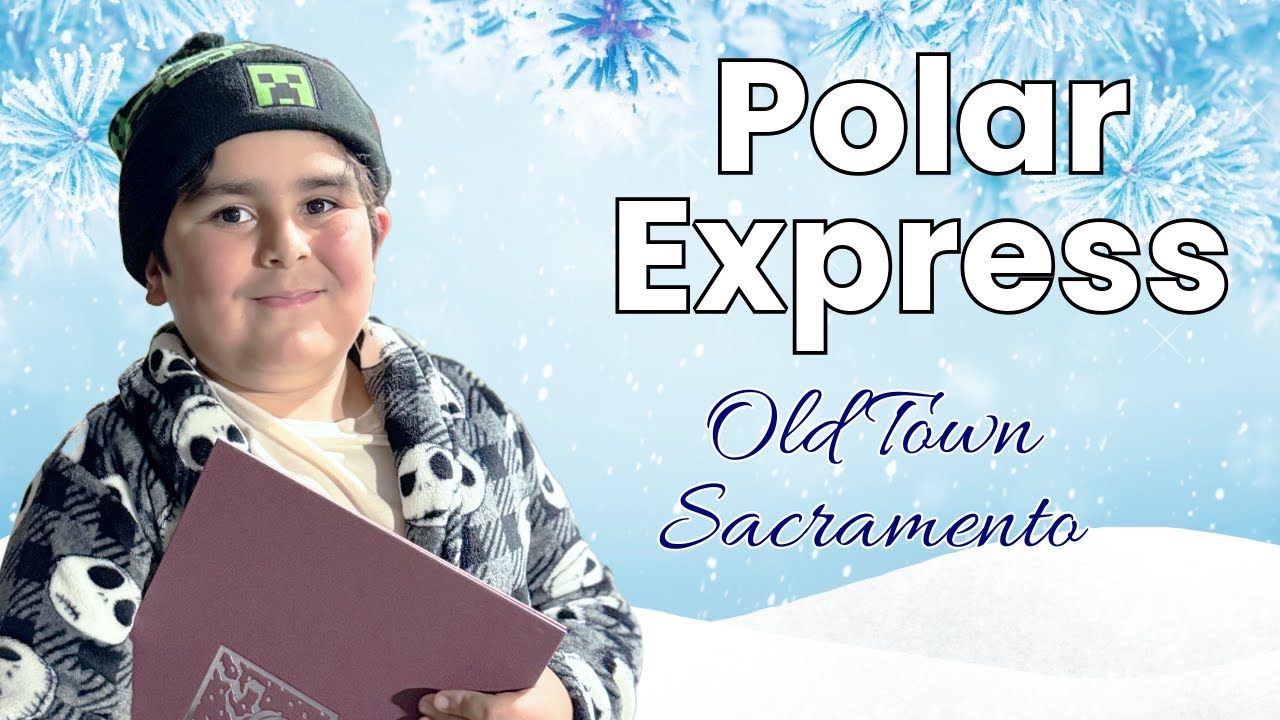 The Polar Express Train 2024 (in Old Town Sacramento)