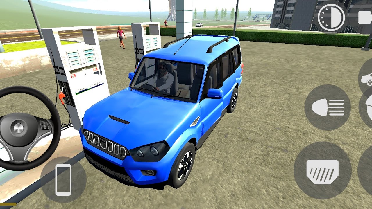 Scorpio wala game | (gaadi wala game) | Indian bike driving 3d game | scorpio driving gaming video 