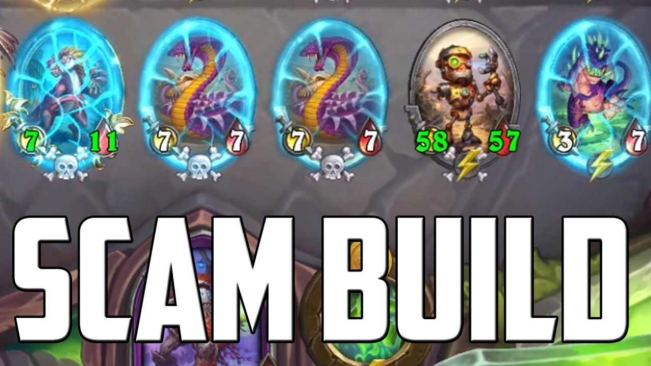 The Ultimate Scam Build | Hearthstone Battlegrounds