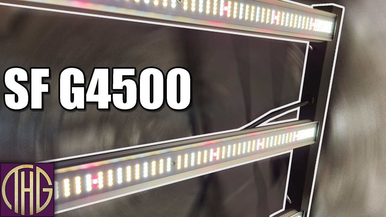 Spider Farmer SF G4500 (2024) Unboxing & PAR Test In A 4'x2' Tent!!