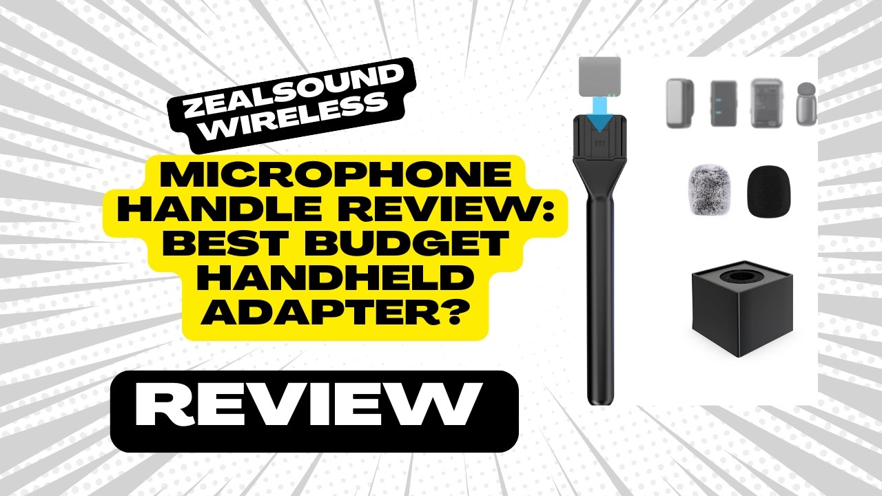 ZealSound Wireless Microphone Handle Review: Best Budget Handheld Adapter? #microphone #hollyland