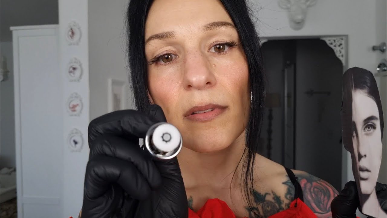 giving you a neck tattoo | pointless ASMR