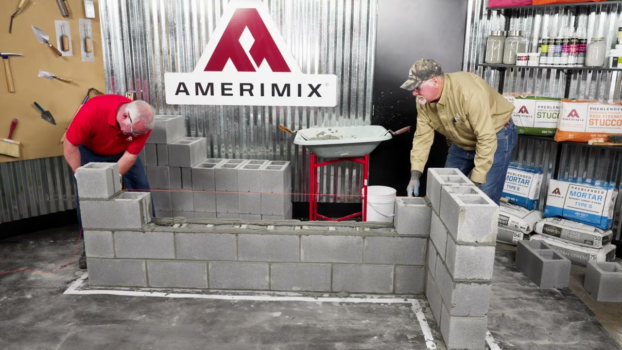 Amerimix CMU | Masonry Pro Tips | Line Block Basics