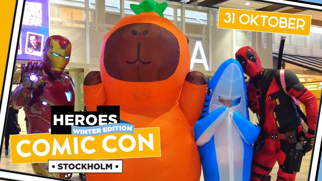 ComicCon Winter Heroes 31 oktober 2025 🦸‍♀️