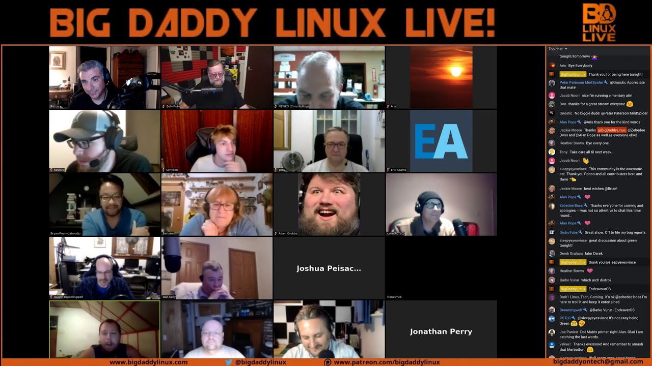 Big Daddy Linux Live! 8-10-19 (8pm EDT)