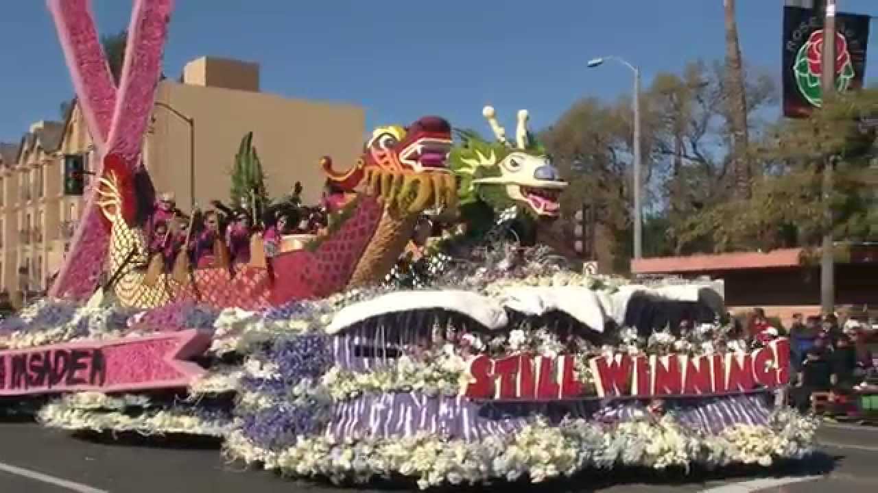 Happy New Year & Pasadena  Rose Parade Jan,1. 2015