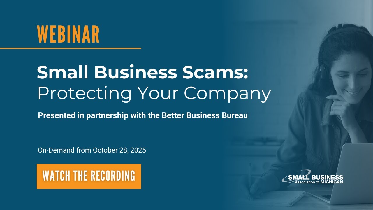 Small Business Scams: Protecting Your Company | October 28, 2025