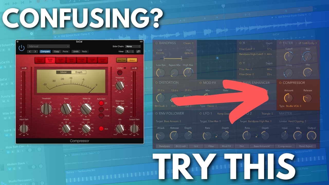 Simplify Compression w/ This 1 Knob in Logic Pro