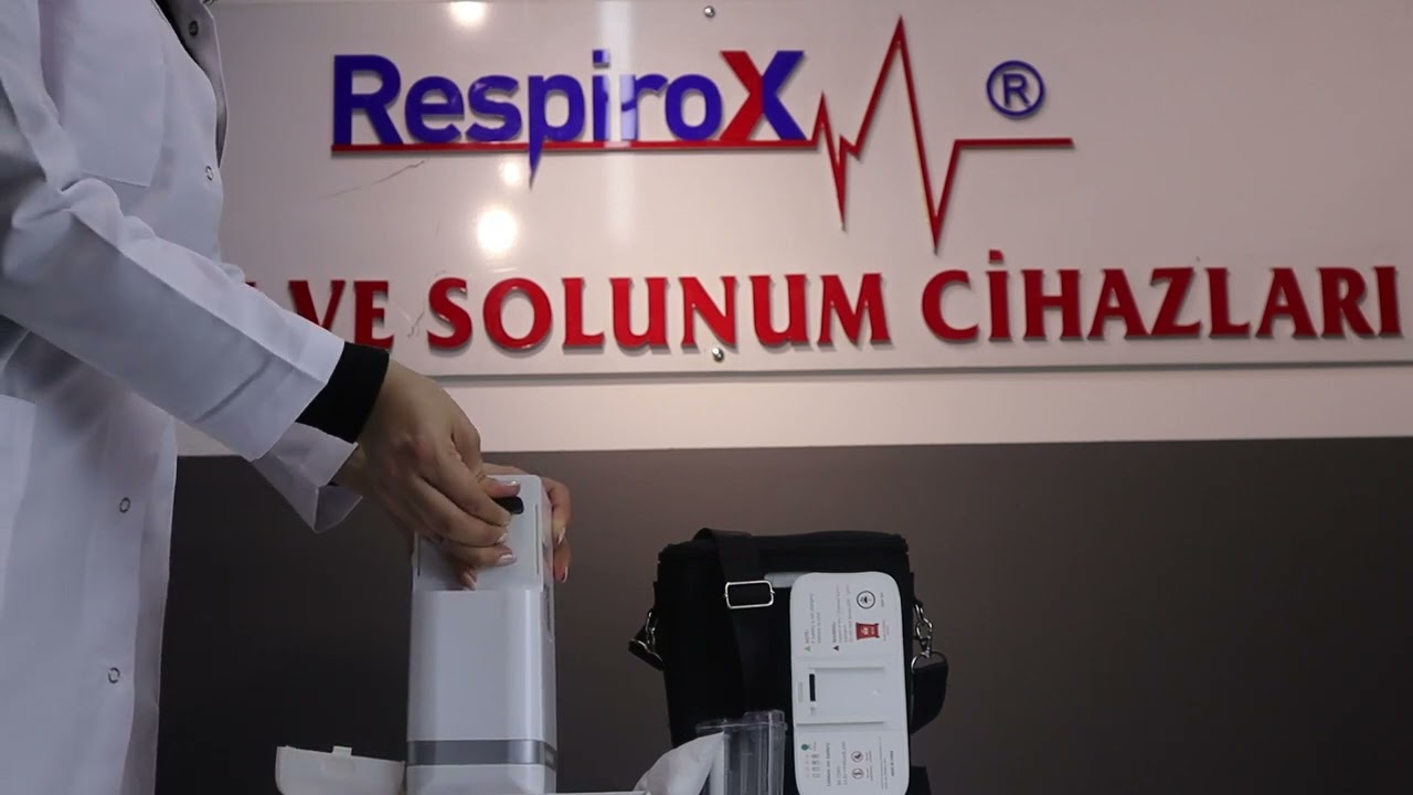 Respirox JLO-190i Taşınabilir Oksijen Konsantratörü Kurulum ve Kullanım Videosu