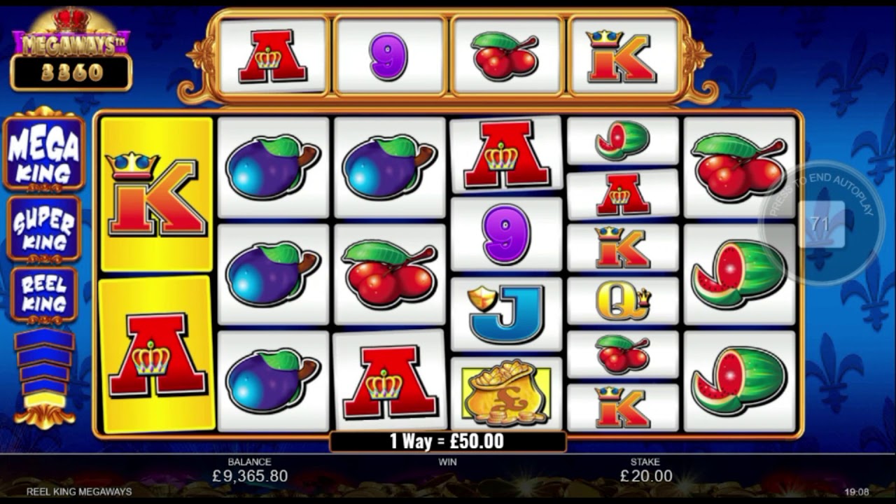 Casino slot - Reel King Megaways - 20€ spins - Mega Win 8.014 !!!