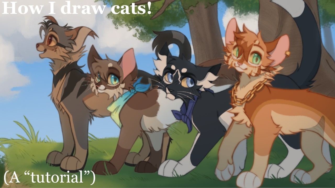 How I Draw Cats - A 