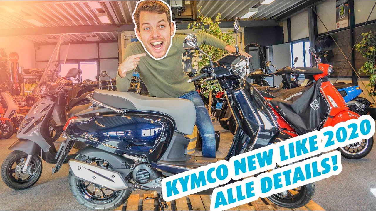 KYMCO NEW LIKE INJECTIE 2020 - ALLE DETAILS!