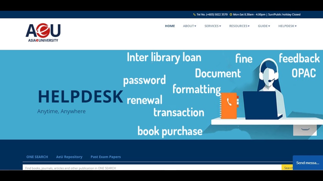 Library Guide: How to access e-Library (Online Resources)