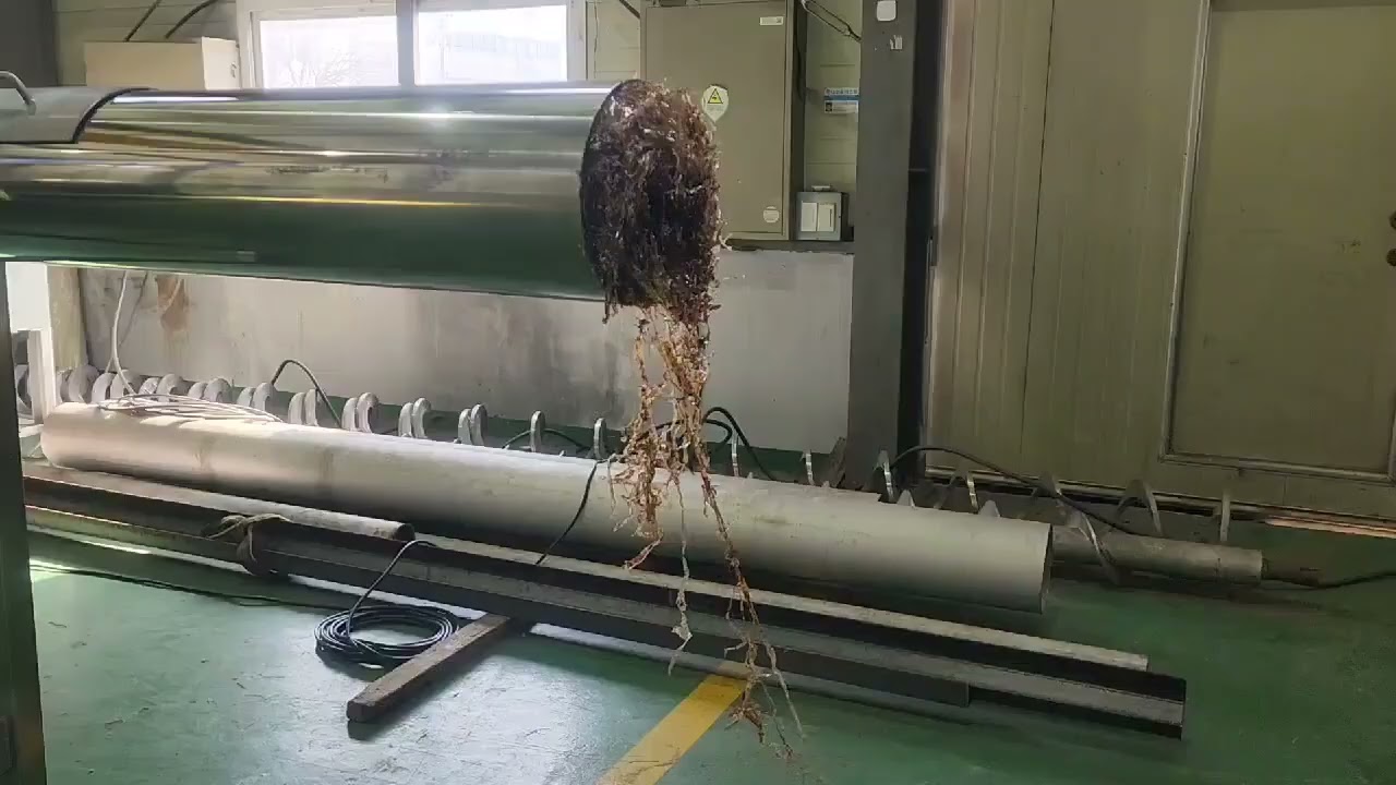 폐비닐 오일 분리용 탈수기_터보젠