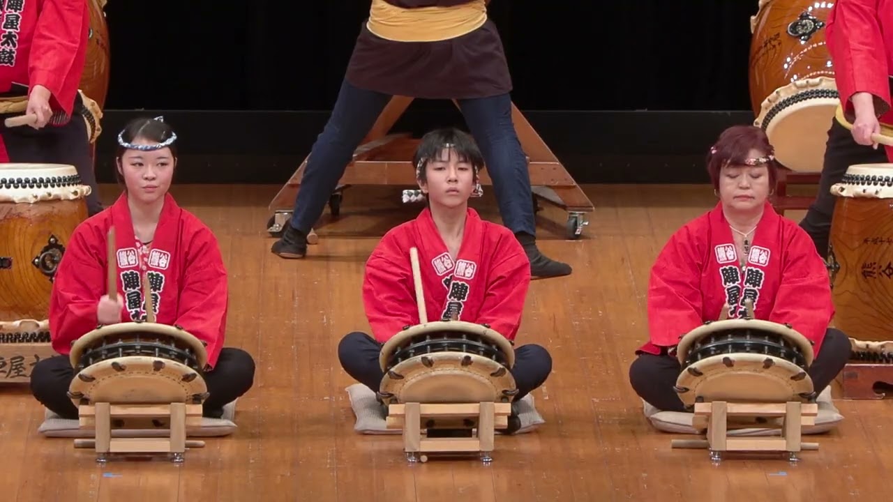 04 熊谷陣屋太鼓保存会【第18回地域伝統芸能今昔物語 熊谷市立江南総合文化会館ピピア ホール 2025.11.23撮影】