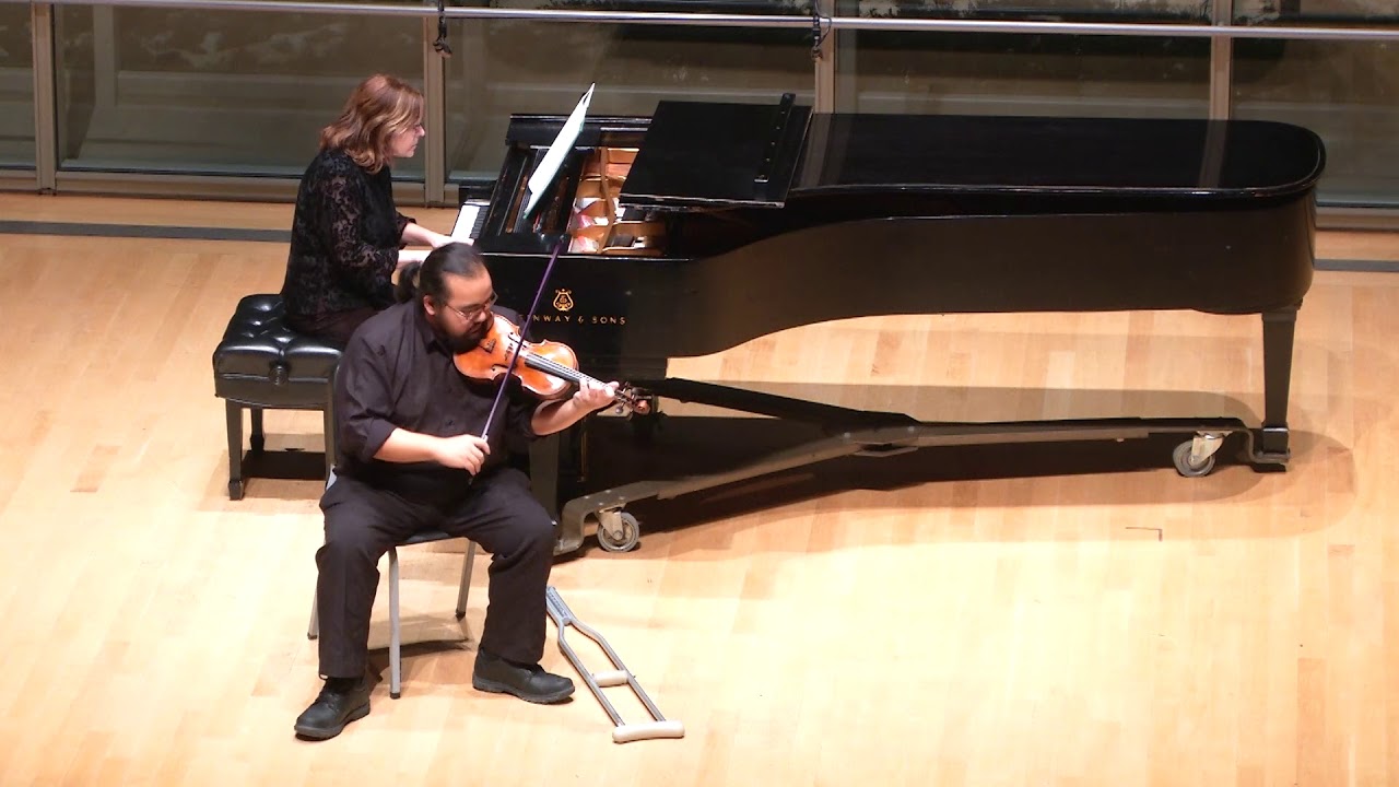 Algernon Lee performing Vitali Chaccone using Zarelon Bow