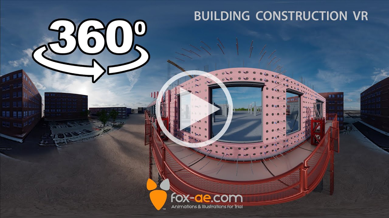 Building Construction Virtual Reality (360 video)