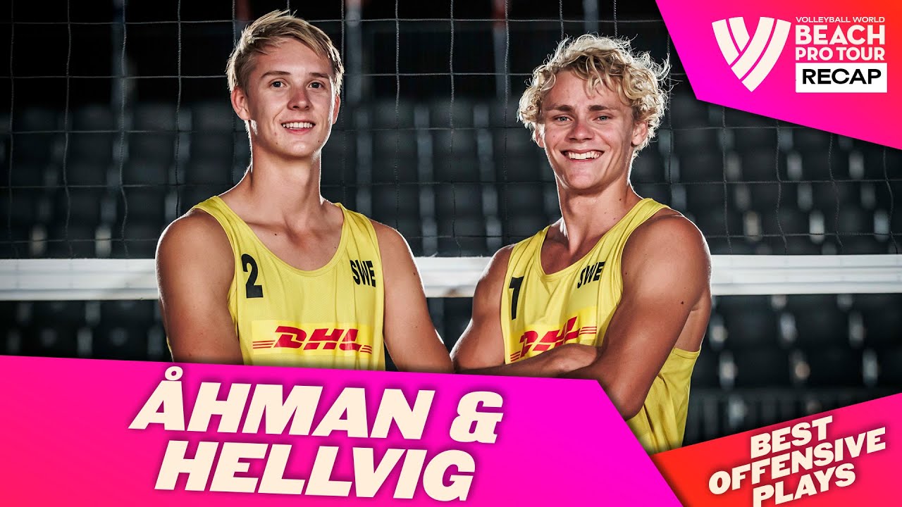 🇸🇪 Swedish Jump Setting at its Finest | Åhman & Hellvig's Top Offensive Plays of 2022