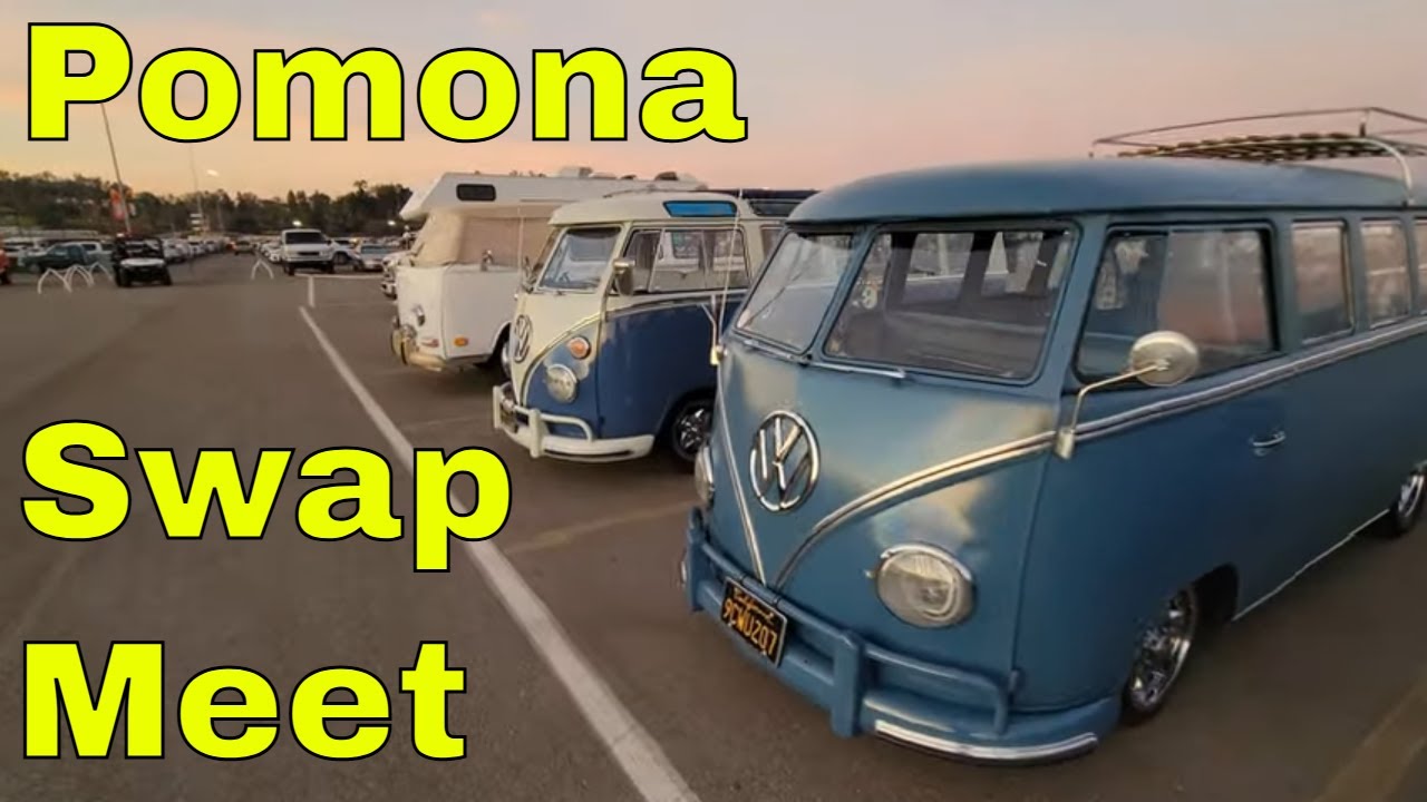 Pomona swap meet & classic car show VW section Dec 2024 early morning deals