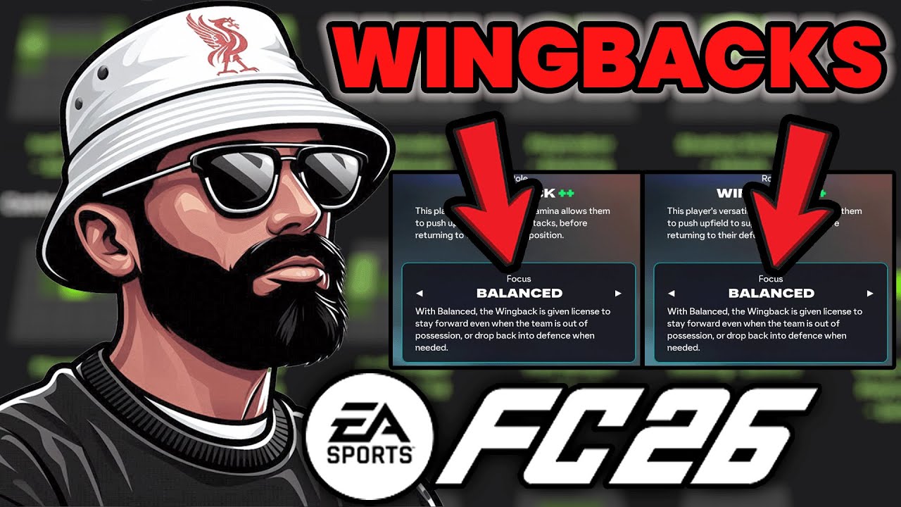 WINGBACK Role and Focus Explained in FC 26 🔥 | Balanced vs Support