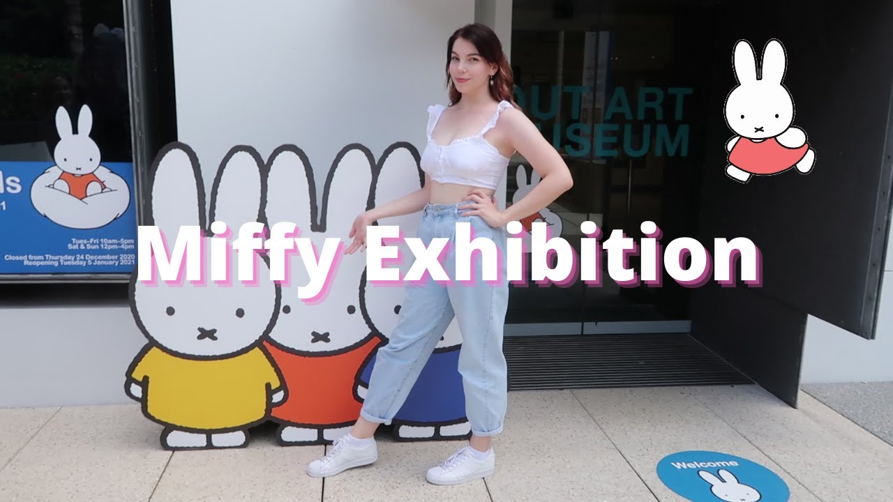 Visiting a Miffy Exhibition in Brisbane!