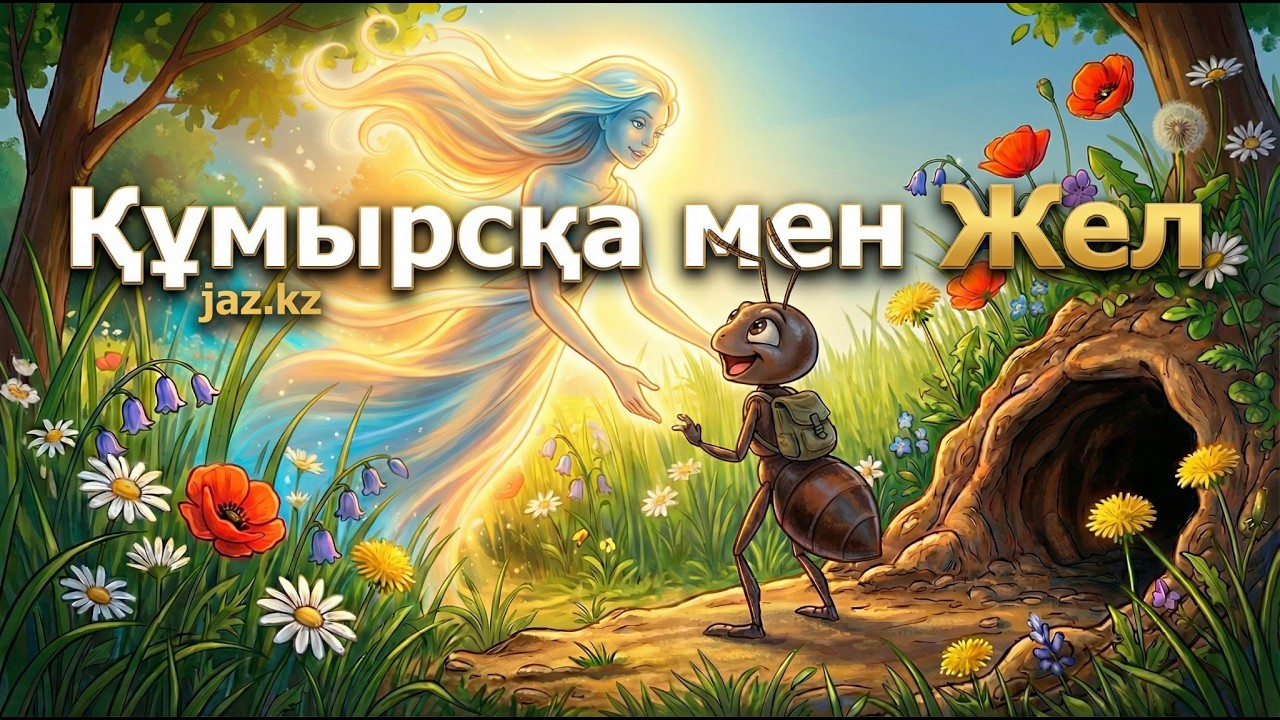 Құмырсқа мен Жел | Еңбек жеңеді | Қазақша ертегі