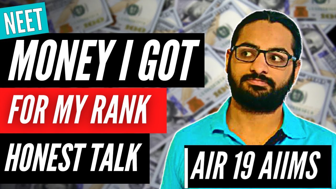 How many Lakhs Did I earn from my Rank ? AIR-19 #fazeel #aiims