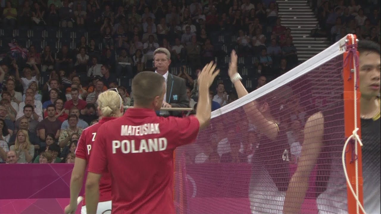 POL v CAN - Mixed Doubles Badminton Group B Full Match - London 2012 Olympics