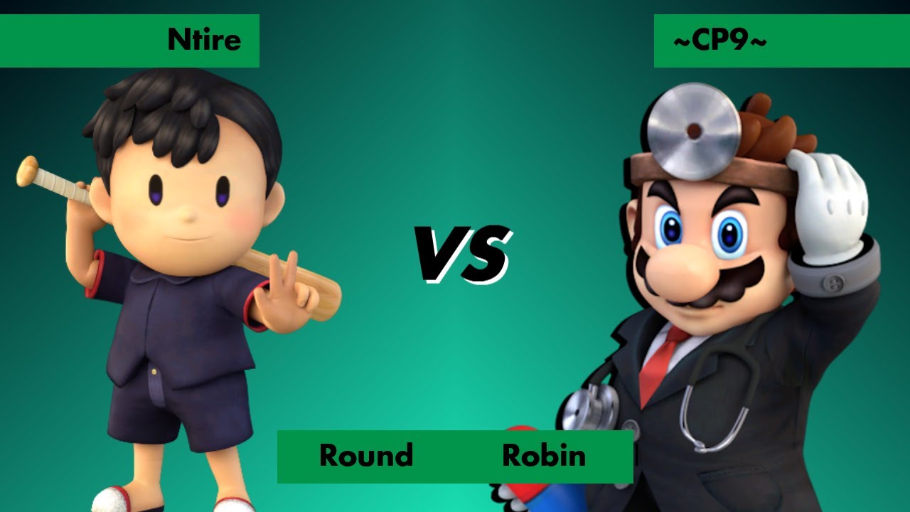 Smash Cafe Plus #35 Ntire (Ness) vs ~CP9~ (Mario) - Round Robin