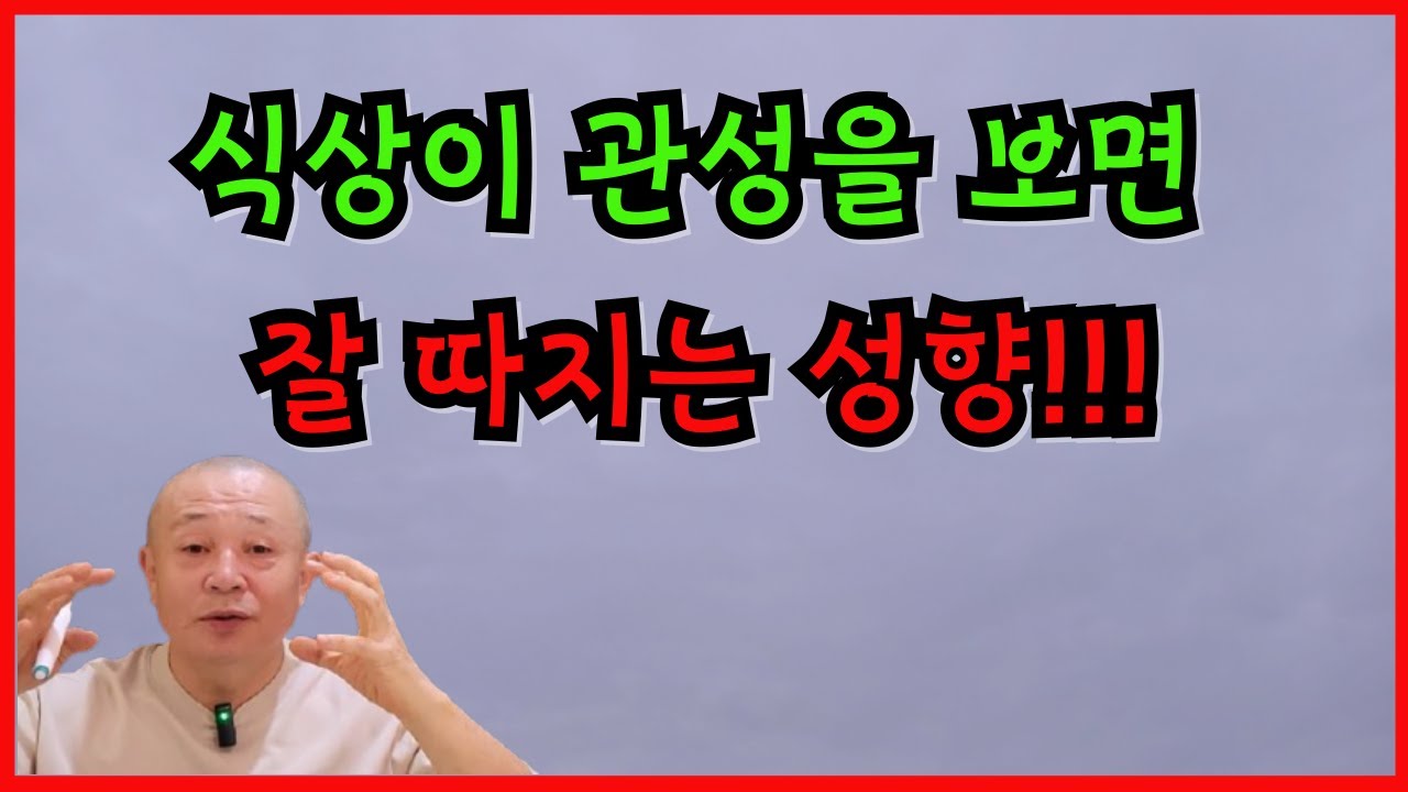 식상이 관성을 보면 잘 따지는 성향!!!