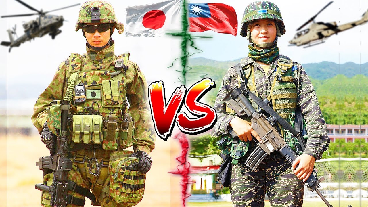 ЯПОНИЯ vs ТАЙВАНЬ ⭐ Кто сильнее? Сравнение армий ⭐ JSDF vs ROCA