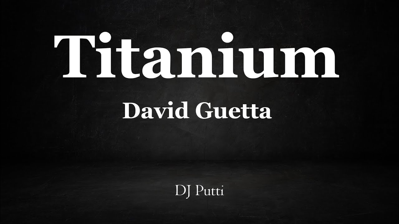 Titanium Instrumental - David Guetta