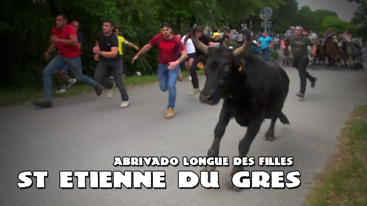 St Etienne du Grès Abrivado Longue Des Filles 08-05-2022 🐴