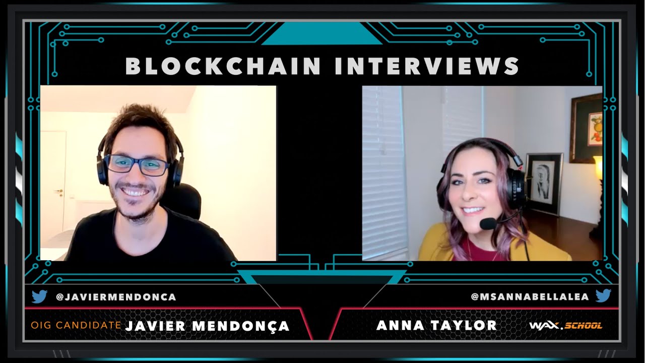 Blockchain Governance WAXio OIG Candidate Javier Mendon&ccedil;a Interview | Blockchain Governance Models