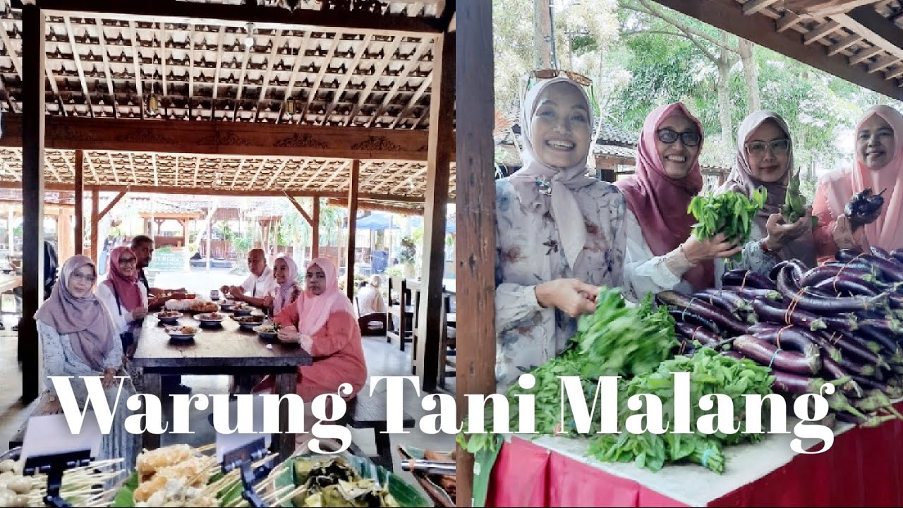 Warung Tani Malang menu makanan tradisional  bisa dipilih secara prasmanan#masakantradisional