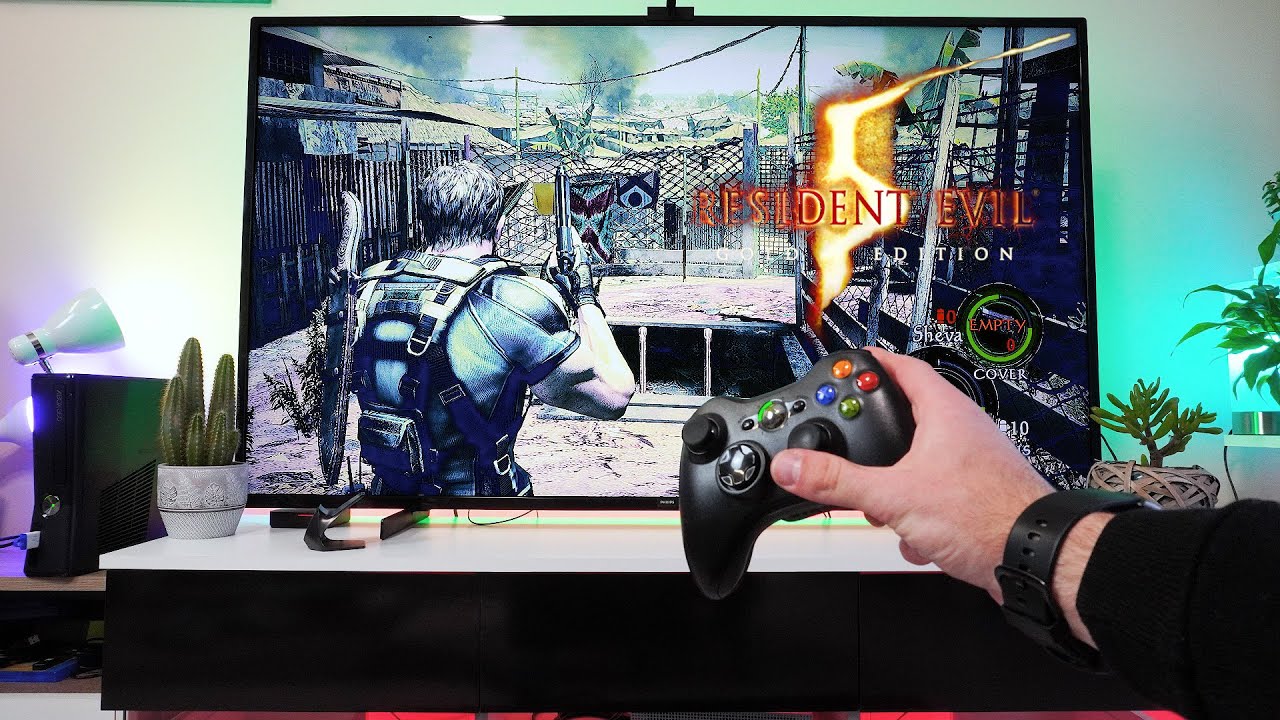 Resident Evil 5 | XBOX 360 POV Gameplay Test, Graphics, My Impression|